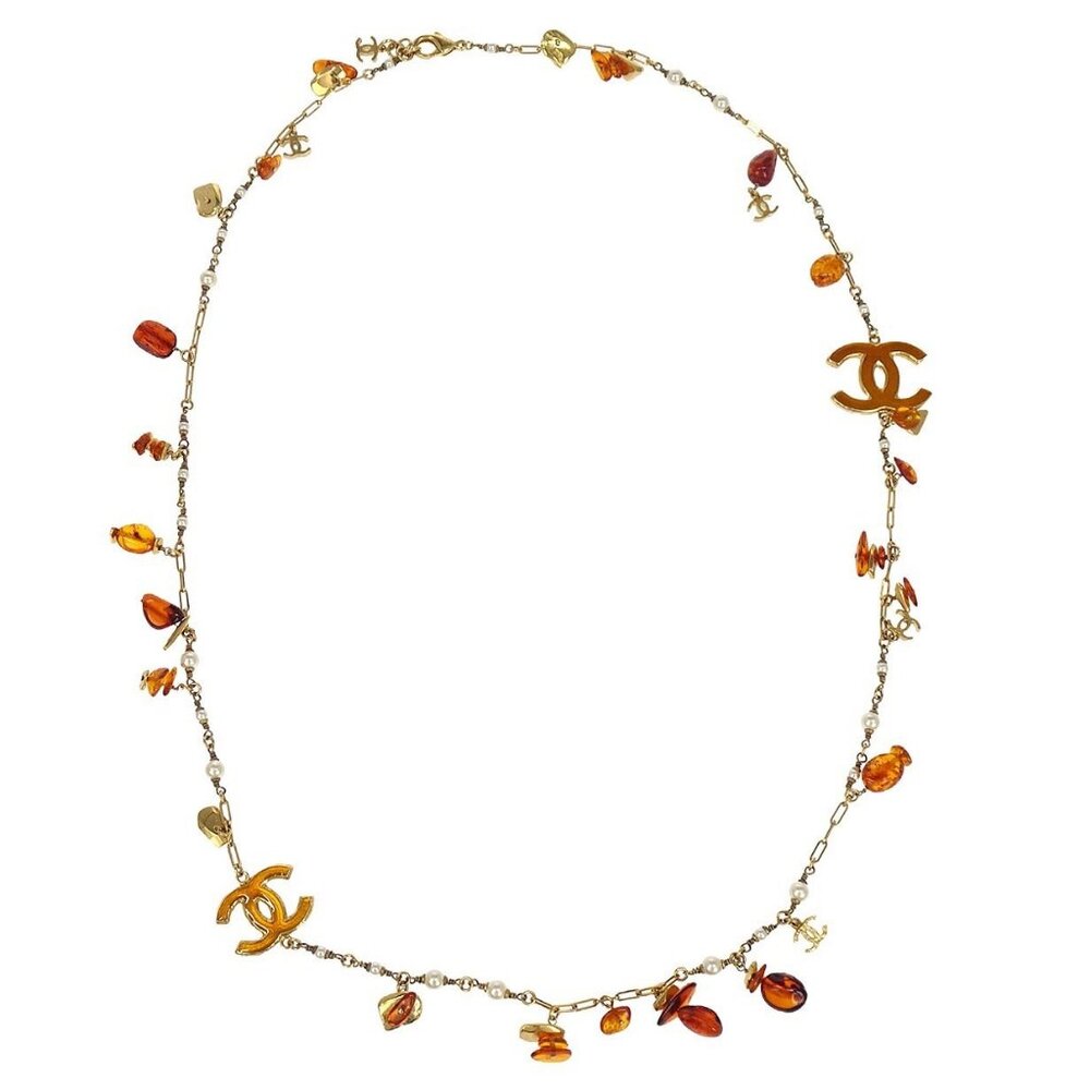 Chanel Chain Necklace Gold B11C 196455 - Picture 5 of 8